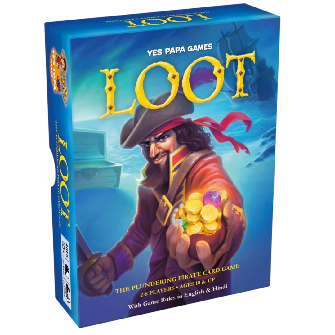 Loot – Pirate Treasure Strategy Card Game | Family Card Game for 2–8 Players