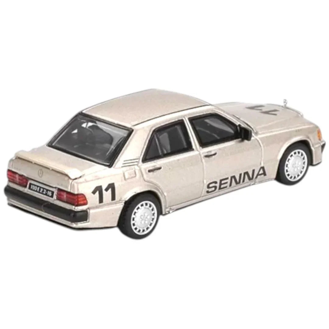 MINI GT 1:64 (Blister Pack) Mercedes-Benz 190E 2.3-16 #11 – 1984 Nürburgring Race of Champions (Ayrton Senna Edition) | Diecast Model