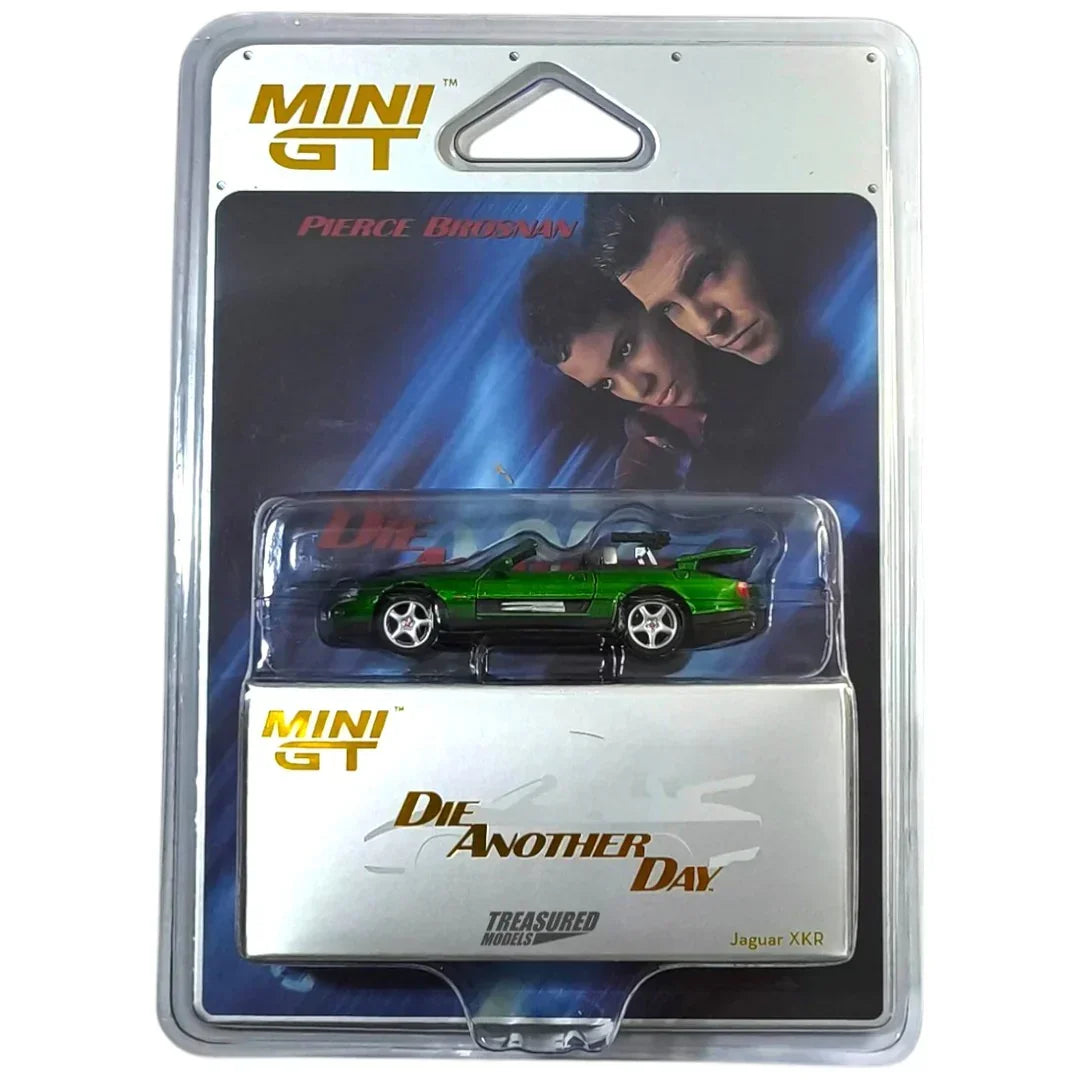 MINI GT 1:64 (Blister Pack) Jaguar XKR Convertible – Die Another Day James Bond Edition | Diecast Model