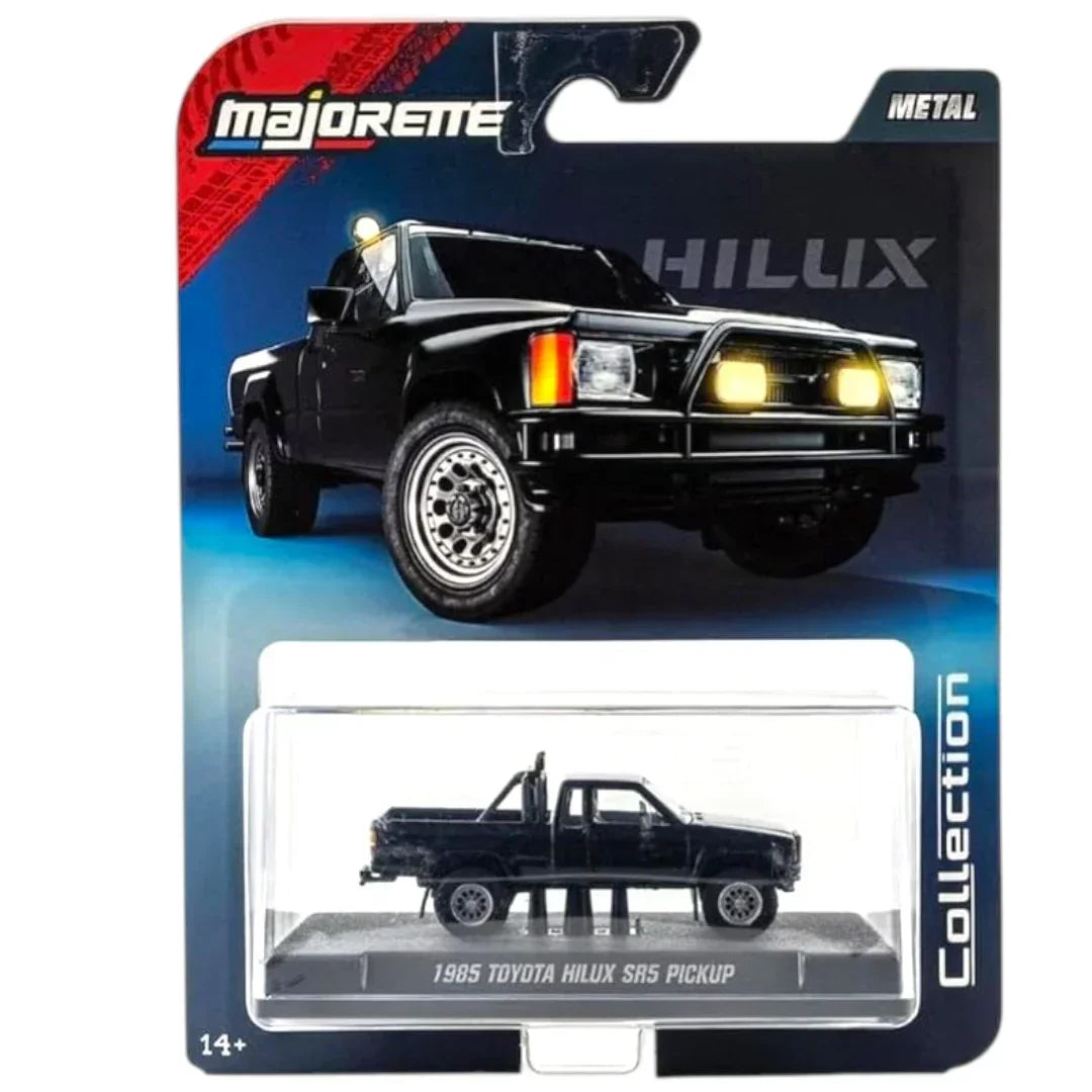 Majorette 1:64 Blister 1985 Toyota Hilux SR5 Pickup Diecast Model