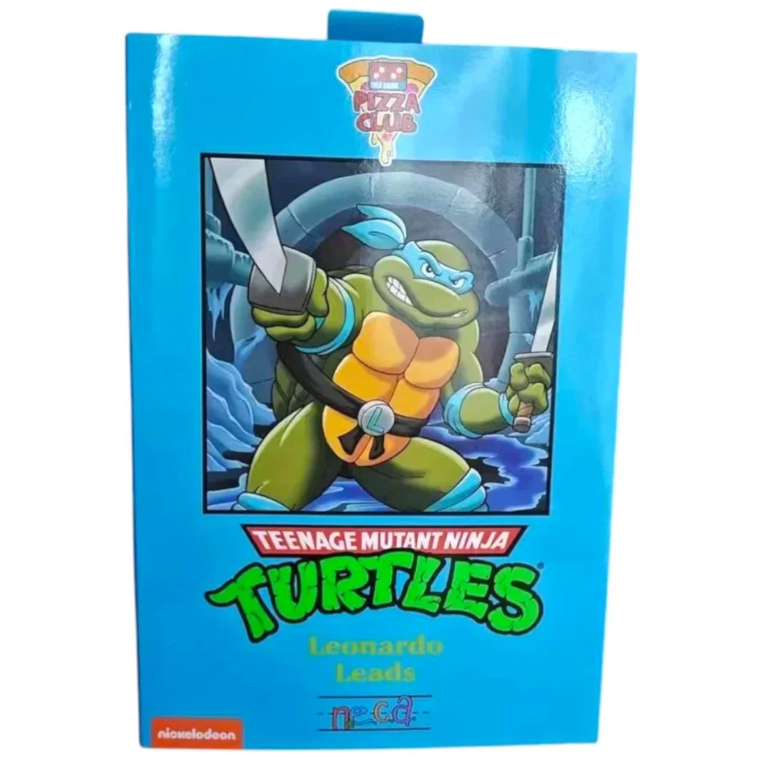 Teenage Mutant Ninja Turtles Leonardo Leads Pizza Club Action Figure 5.5 Inch – TMNT Collectible Figure with Accessories | Nickelodeon Official Collectible