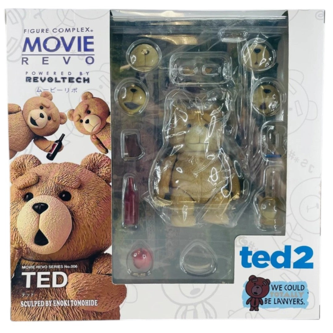 Figure Complex Movie Revo Ted 2 Action Figure (9CM) – Revoltech Fully Articulated Collectible with Accessories