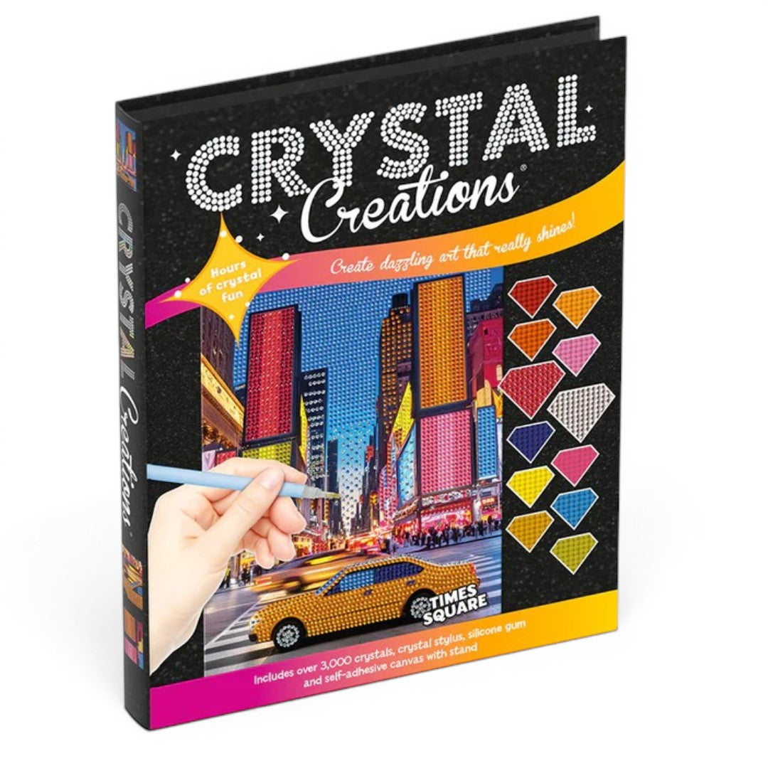 Curious Universe Crystal Creations Times Square Diamond Painting Kit β DIY Crystal Art Craft for Teens & Adults
