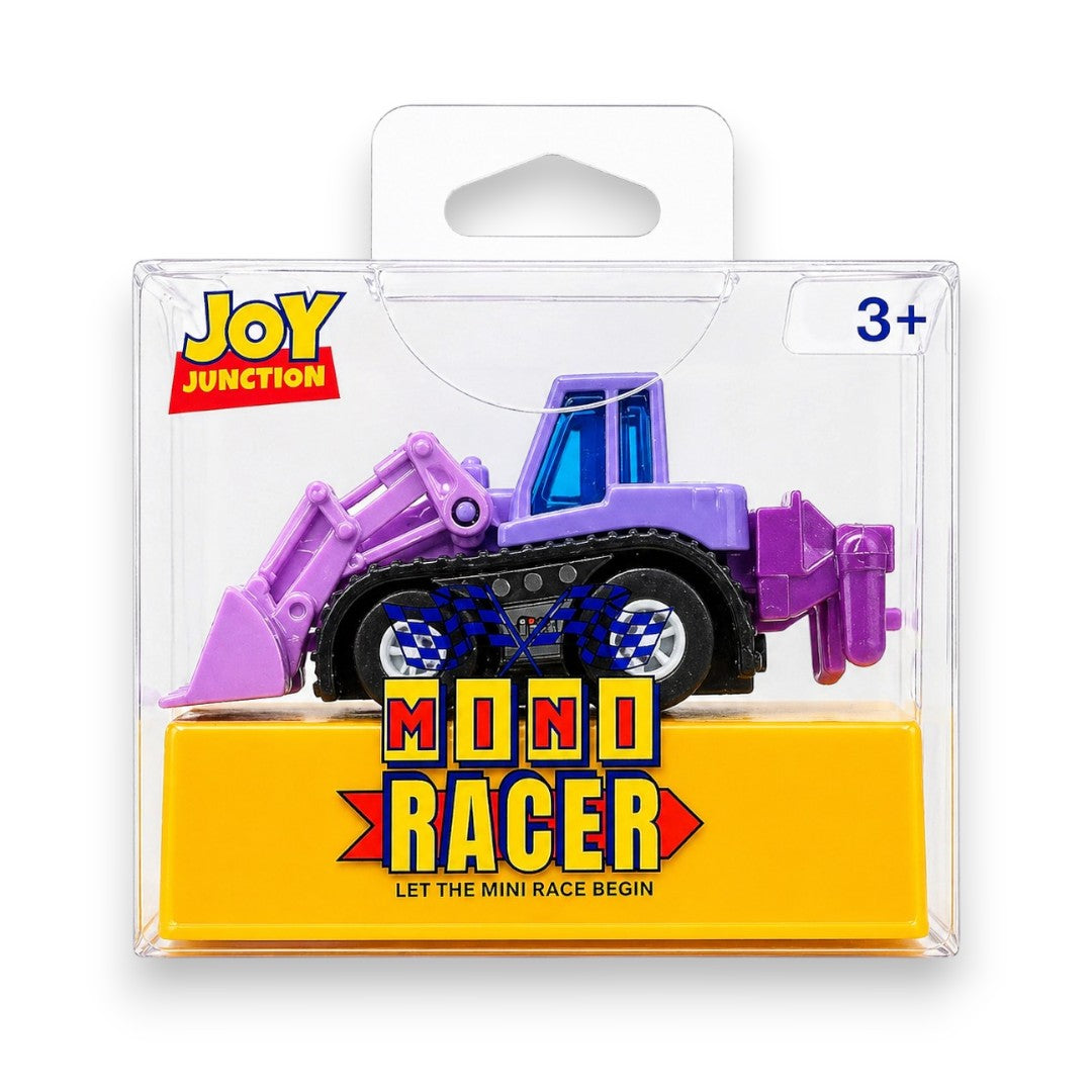 Joy Junction 1:64 Mini Racer Alloy Metal Loader Construction Vehicle Toy with Pull-Back Action β Mini Construction Truck for Kids (3+ Years)