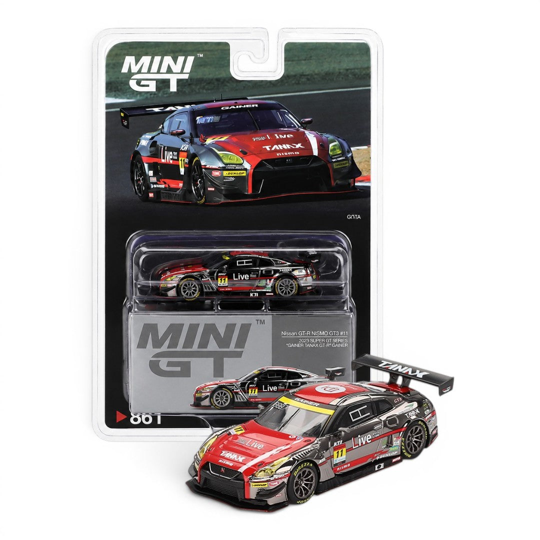 Mini GT 1:64 (Blister Pack) Nissan GT-R NISMO GT3 #11 2023 SUPER