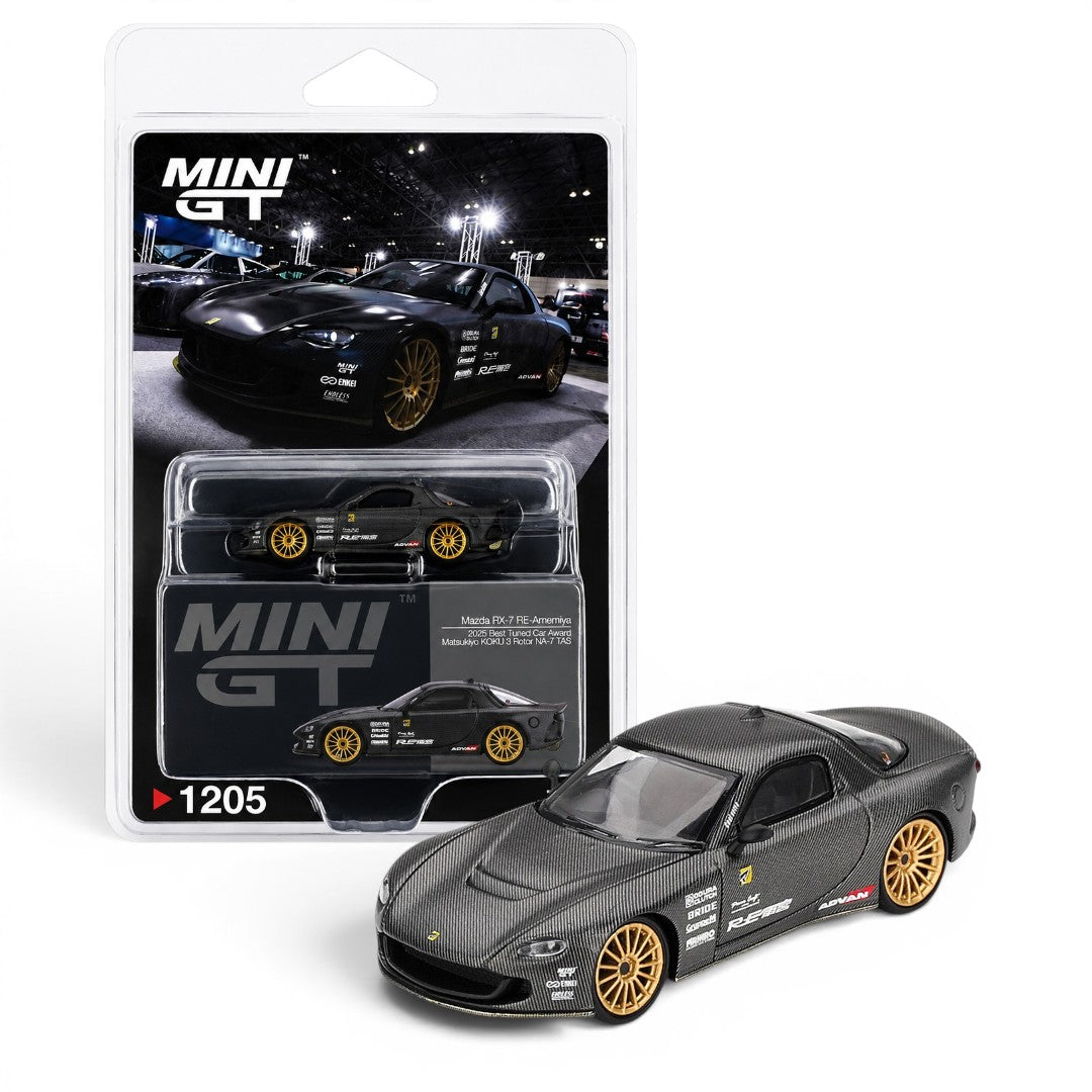 MINI GT 1:64 (Blister Pack) Mazda RX-7 RE-Amemiya 2025 Best Tuned