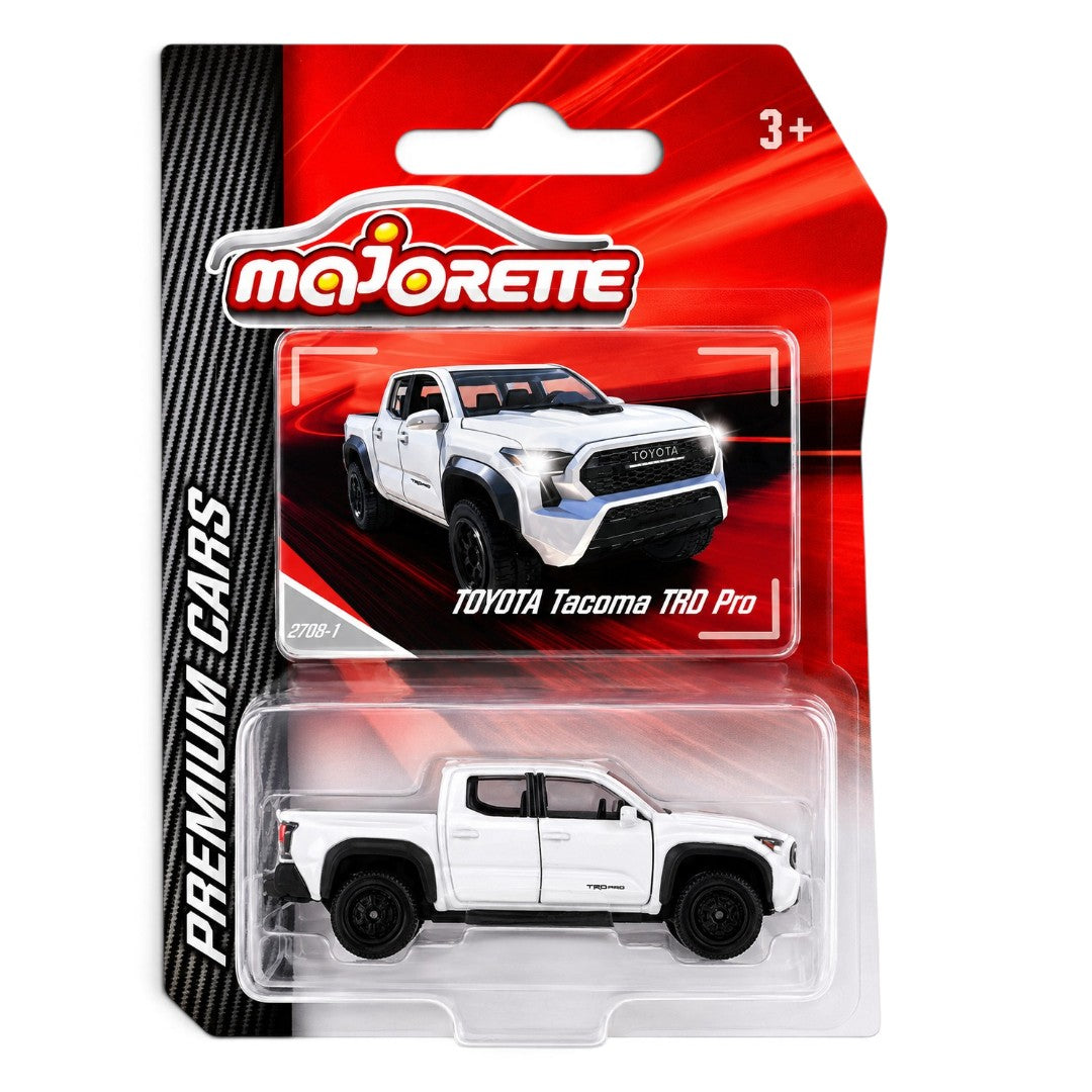 Majorette Toyota Tacoma TRD Pro Premium Die-Cast Pickup Truck | Opening Door | Collectible Toy Truck for Kids 3+