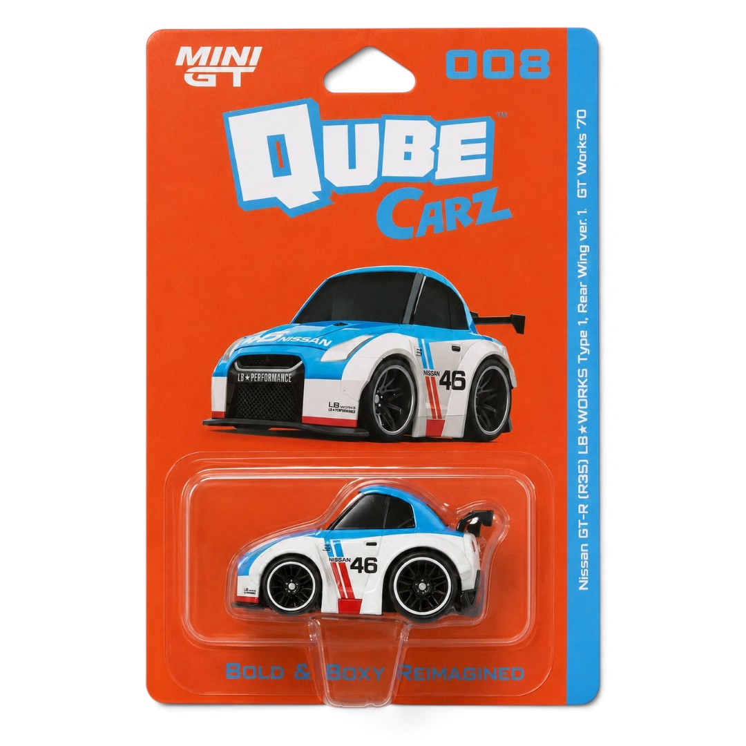 MINI GT 1:64 (Blister) QubeCarz Nissan GT-R R35 LB Works Type 1 GT