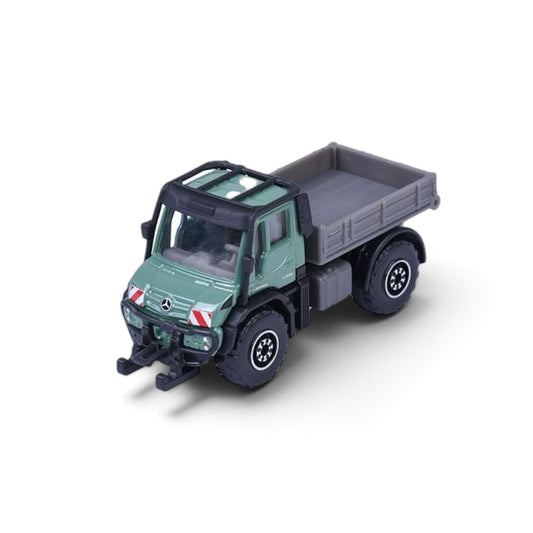 Majorette Unimog U530 Farm Vehicle Metal Die-Cast Toy – Green, 3+ Years
