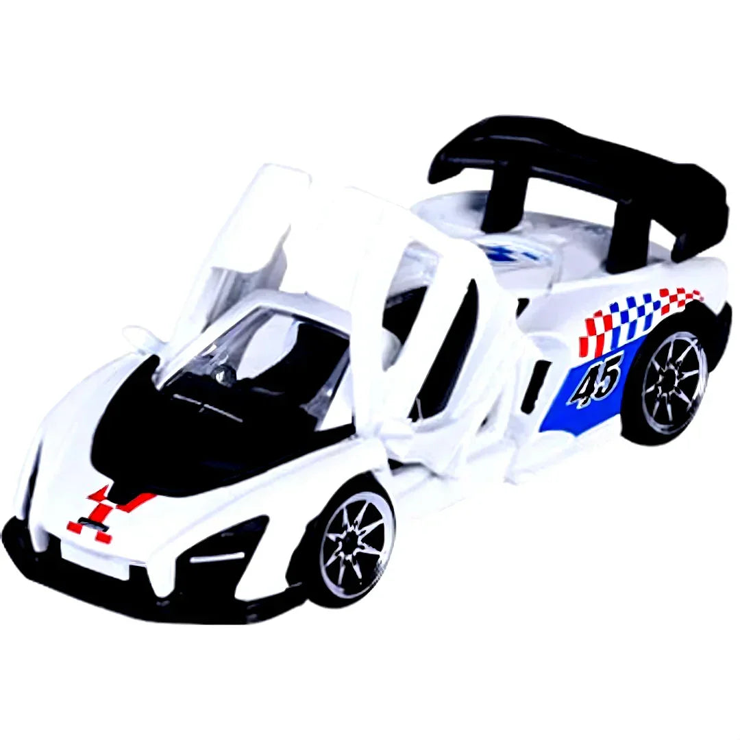 Majorette McLaren Senna 1:64 Scale Diecast Metal Car | Moving Parts | Official Licensed Hypercar