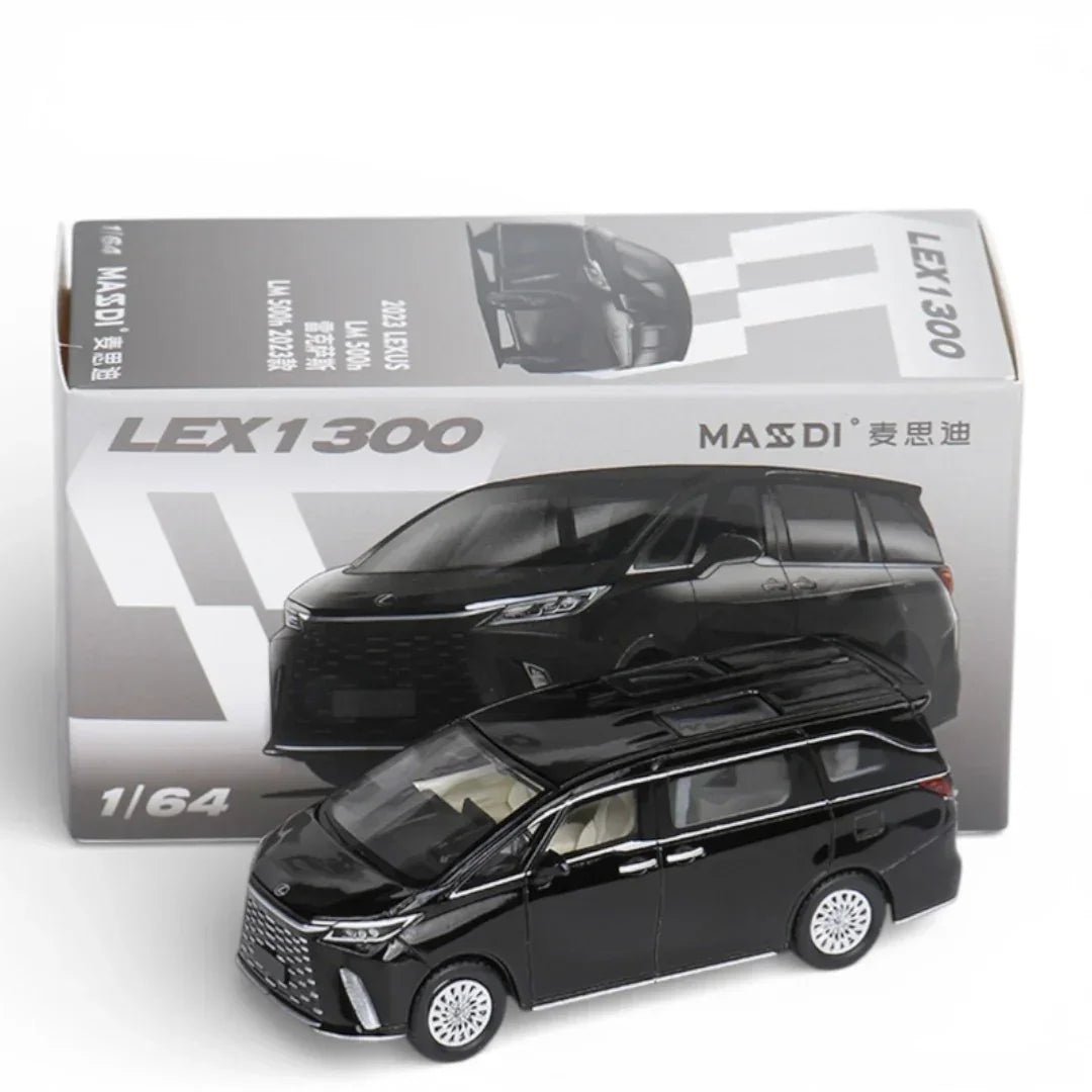 MASSDI 1:64 Lex 1300 Lexus LM 500 2023 Luxury MPV Diecast Model
