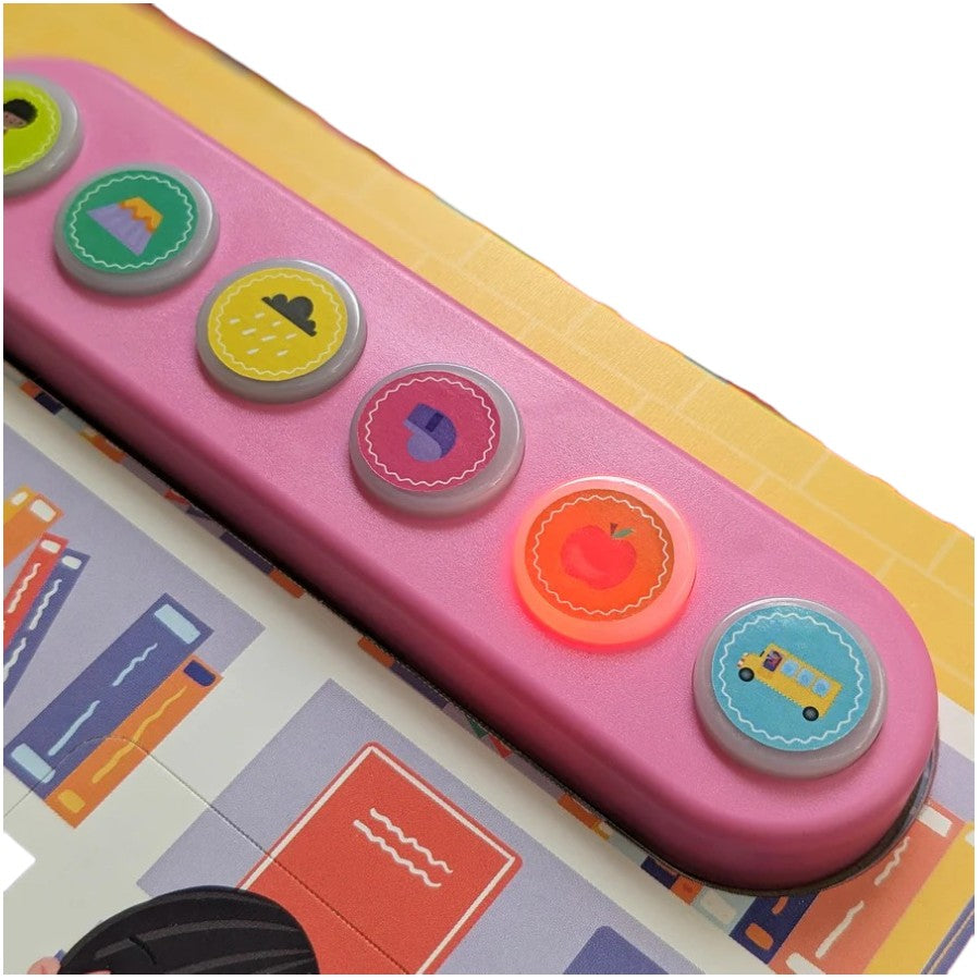 North Parade I Want to Be a Teacher Light & Sound Lift-the-Flap Book for Kids