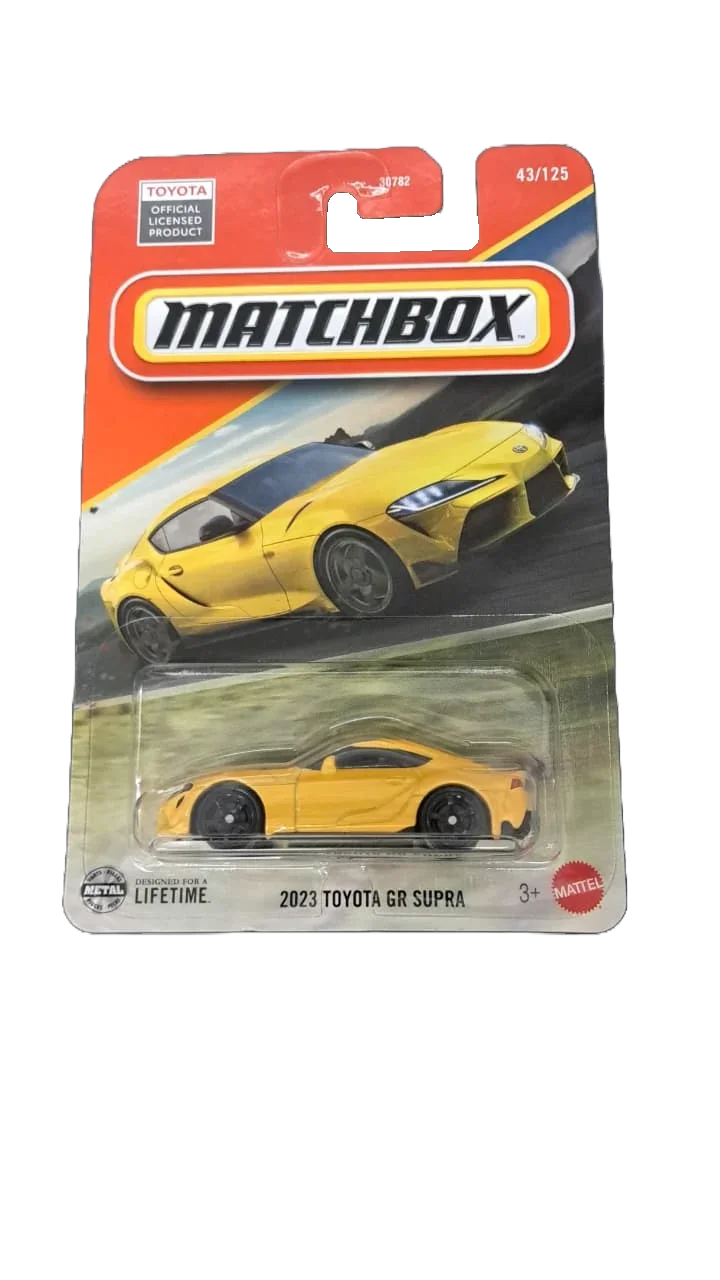 Matchbox 2023 Toyota GR Supra Yellow - Jaiman Toys