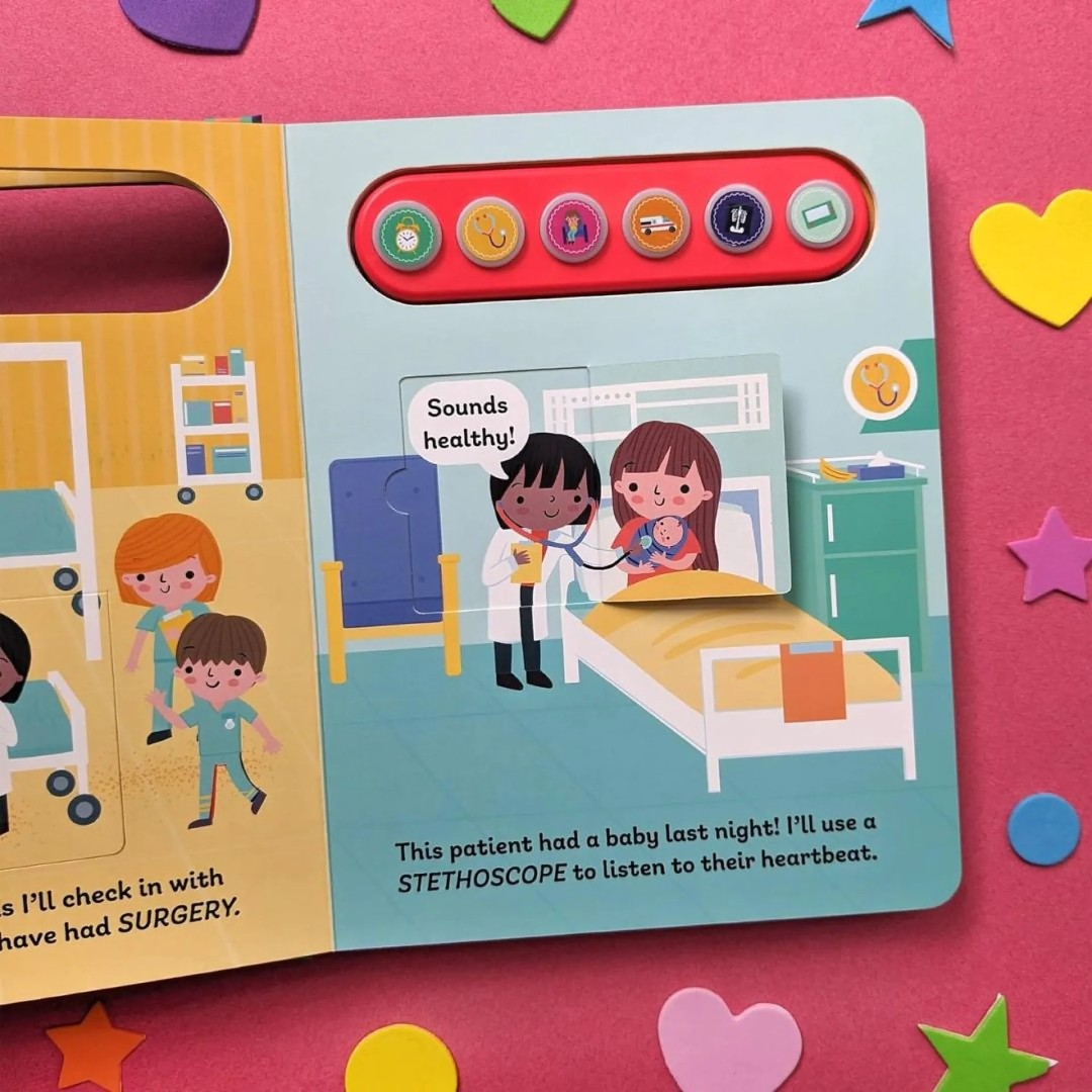 North Parade I Want to Be a Doctor – Educational Career Picture Book for Kids | Early Learning Story Book for Children
