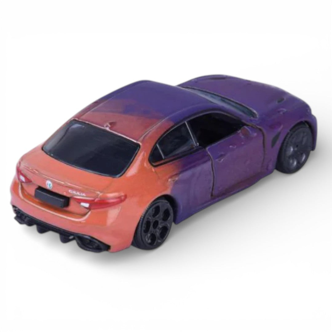 Majorette Color Changer Alfa Romeo Giulia Quadrifoglio Metal Diecast Car with Moving Parts β Heat Sensitive Toy