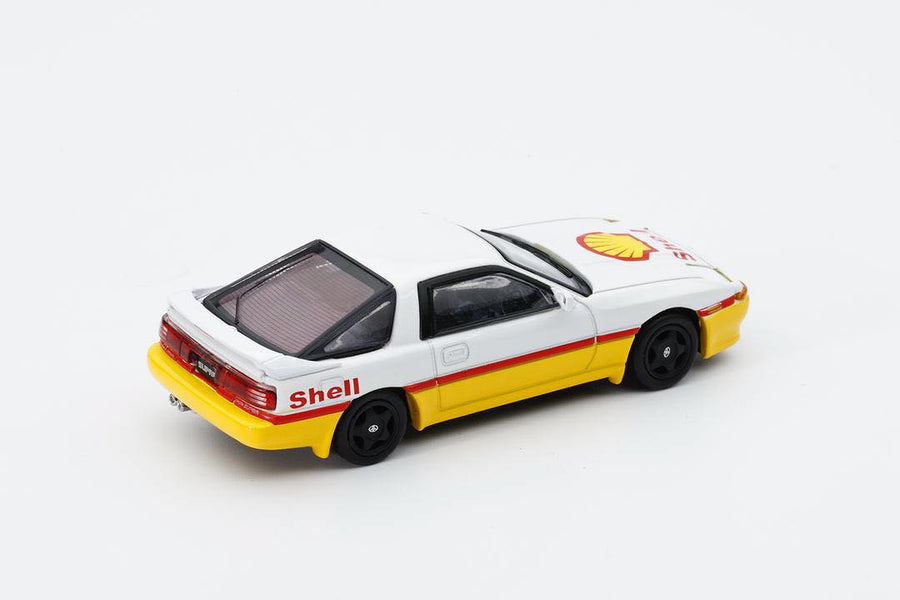 Shadow 1:64 Toyota Supra A70 RHD Yellow & White Diecast Model Car | LL-033-254 Premium Collectible