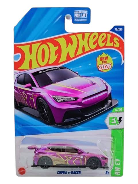 Hot Wheels 1:64 Scale 5-Car Die-Cast Set | CUPRA e-Racer HYW15, Bogzilla HYW75, Birthday Burner, Mid Mill JJJ93 & ’53 Chevy