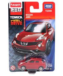 Nissan Juke Tomica Cool Drive TAKARA TOMY Model Car 1/64 Scale (Red) - Jaiman Toys