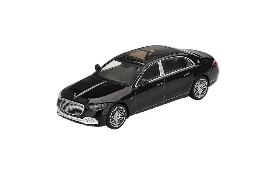 Mini GT 1:64 – Mercedes-Maybach S 680 Black – Diecast Model Car