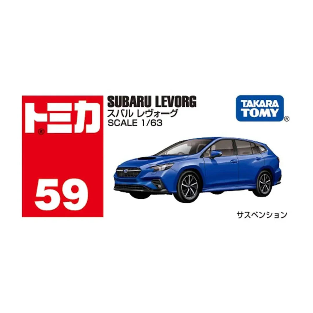 Takara Tomy Tomica No 59 Subaru Levorg - Jaiman Toys
