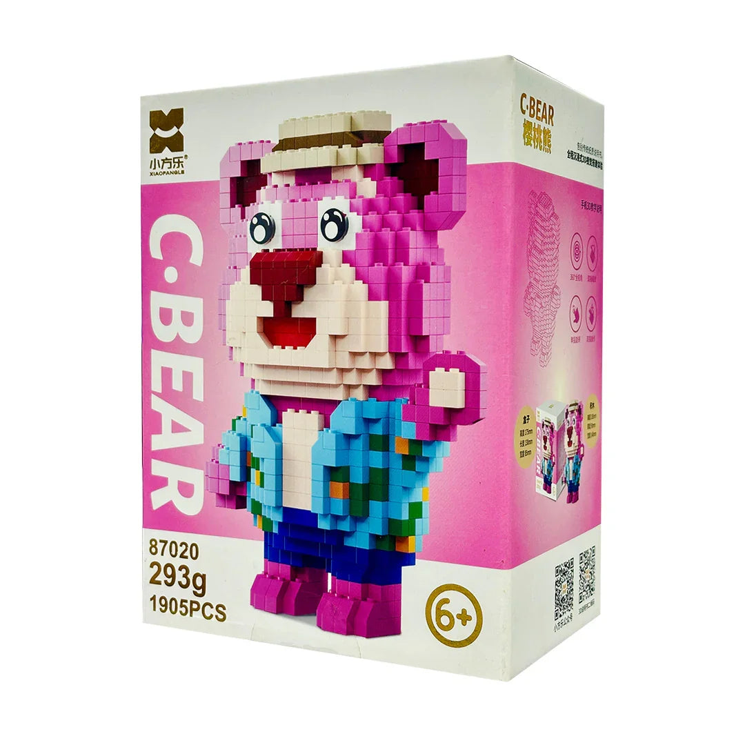 C. Bear Building Blocks Minifigure 6 Inch as Birthday Gift for Kids - Jaiman Toys