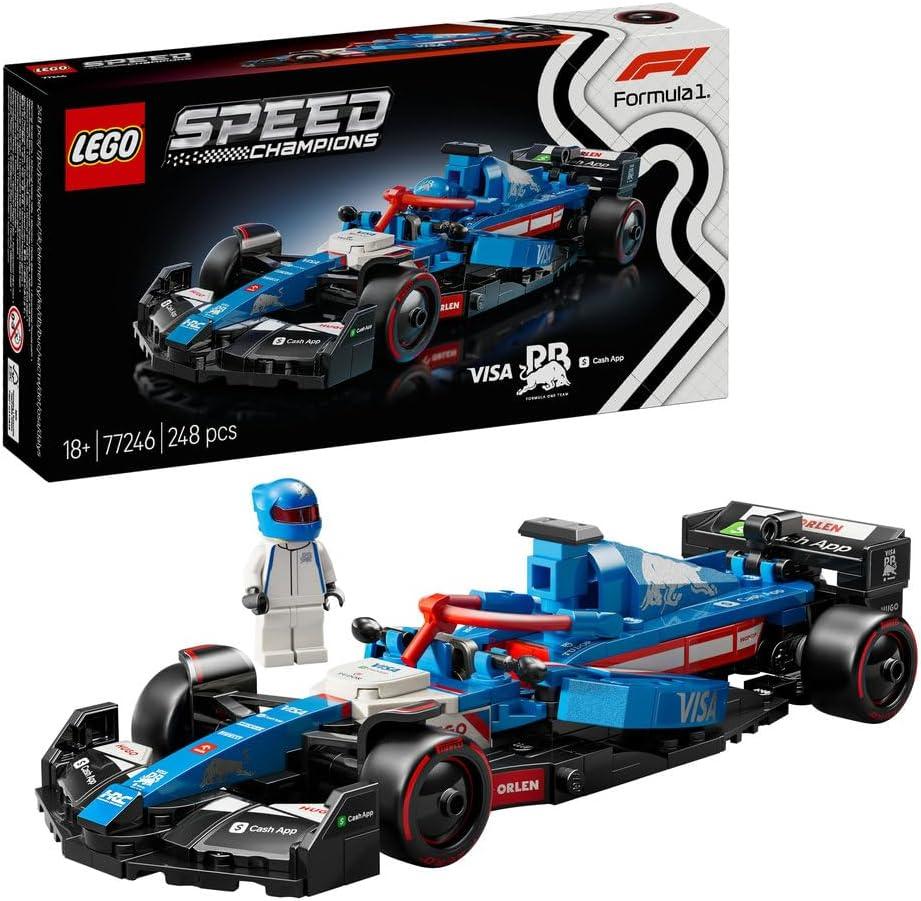 LEGO 77246 Speed Champions Visa Cash App RB VCARB 01 F1 Race Car - Jaiman Toys