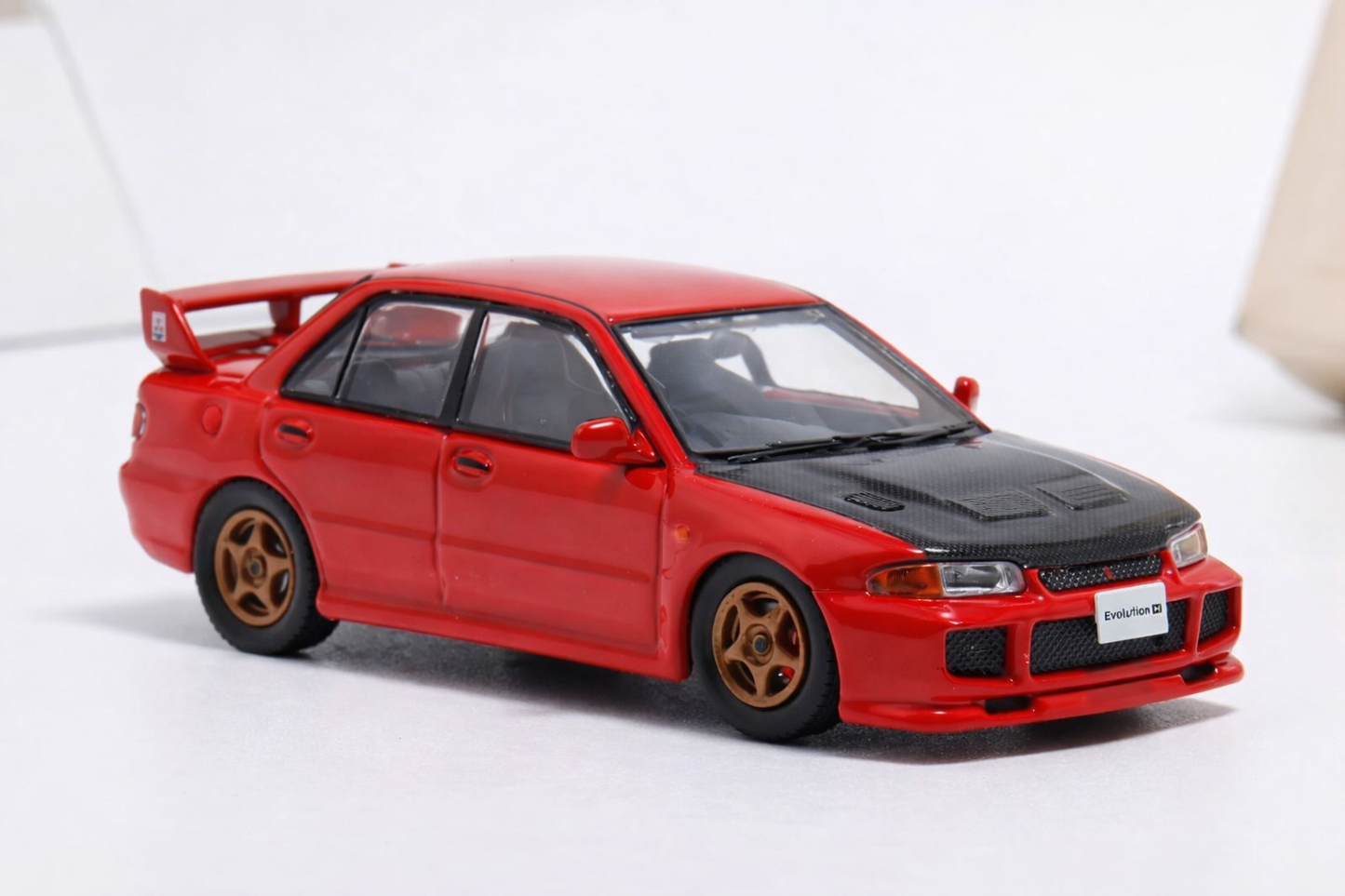 MyModelCollect 1995 Mitsubishi Lancer Evolution β Red | 1:64 Scale Diecast Model Car