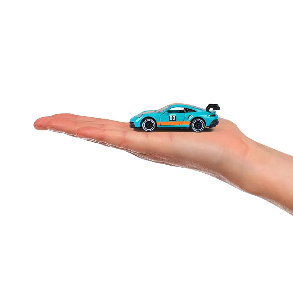 Majorette Porsche Edition Diecast Car Gift Pack – Set of 5 Porsche Model Cars | Premium Metal Collectible Vehicles with Opening Parts