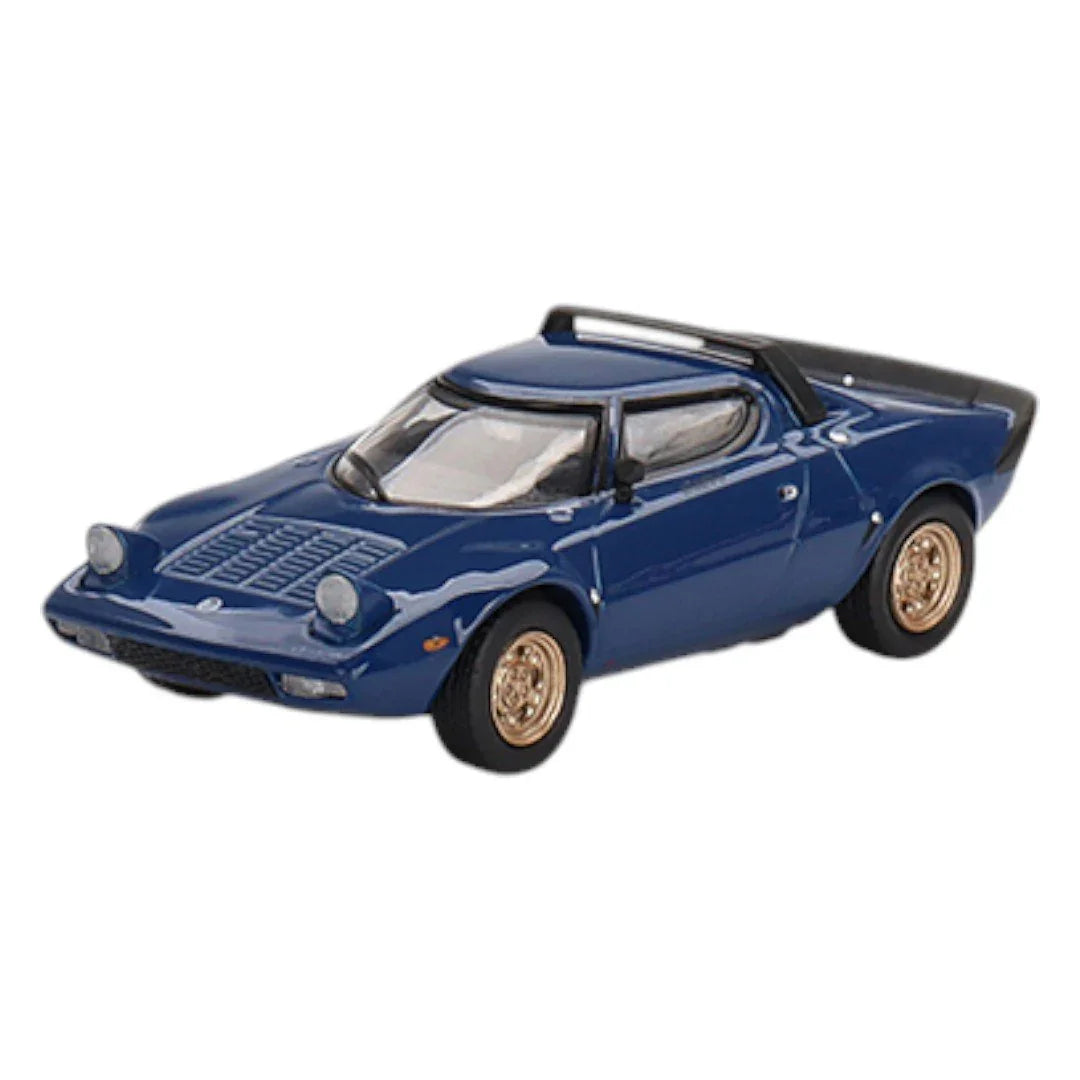 Mini GT Lancia Stratos HF Stradale Bleu Vincennes Die-Cast Model Car Age 14+ - Jaiman Toys