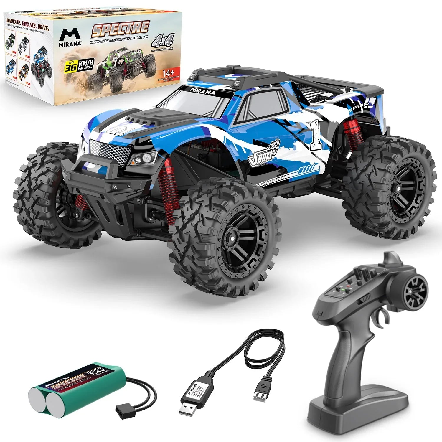Mirana Spectre High-Speed RC Hobby Car – Ultimate Racing
