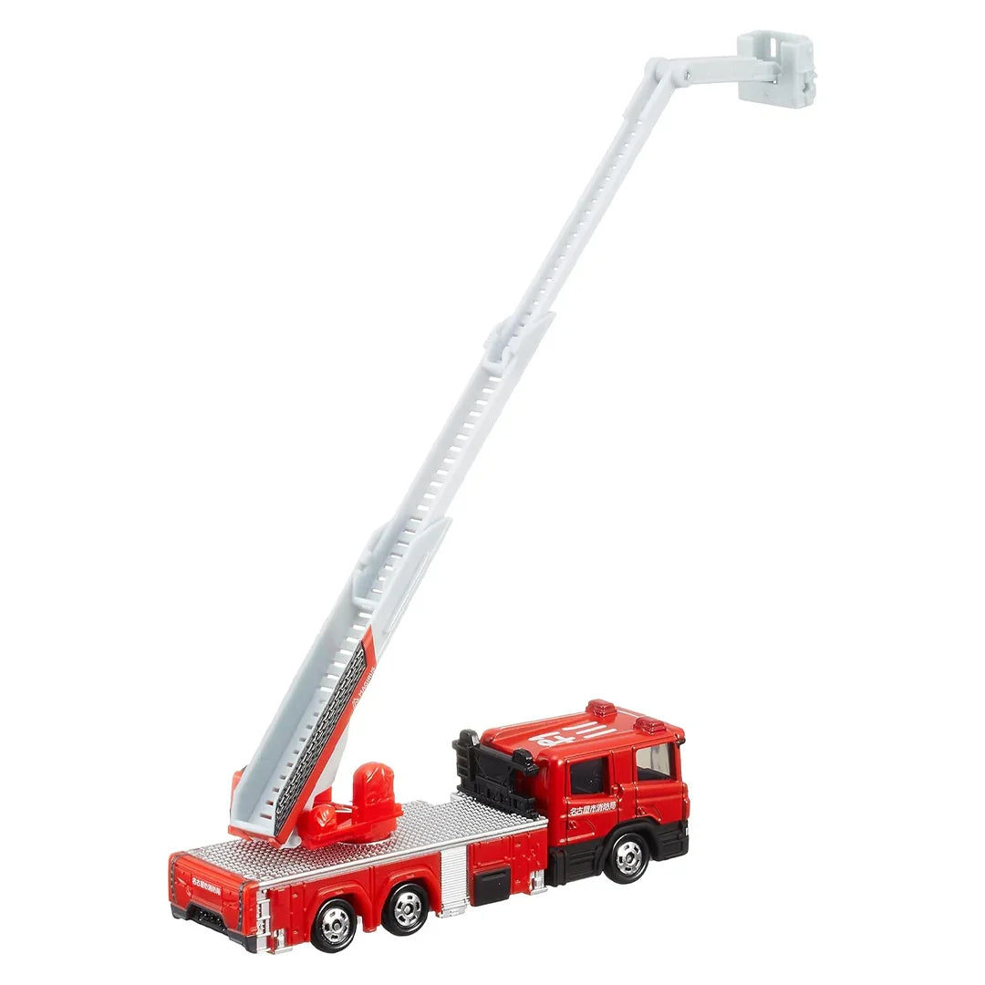 Takara Tomy Tomica 145 No.145 Nagoya City Fire Bureau Ladder Truck M32L-A - Jaiman Toys