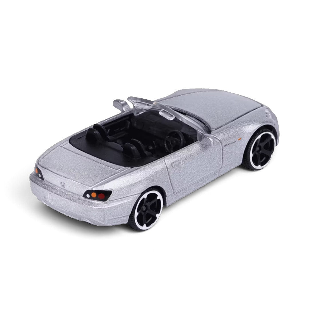 Majorette 1:64 Showroom Honda S2000 Silver Die-Cast Model Car