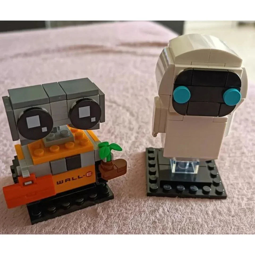 LEGO BrickHeadz Disney Pixar EVE & WALL•E 40619 Building Set (155 Pieces-For Aged 10+