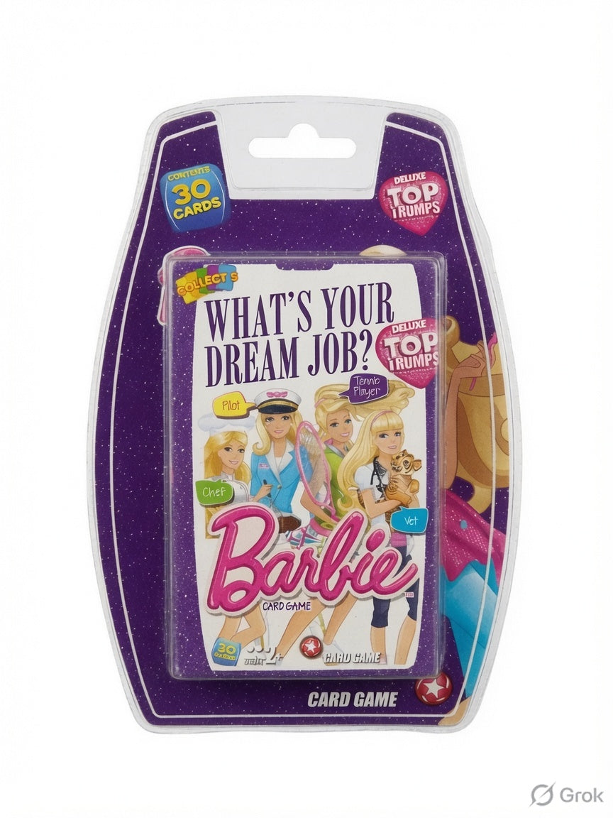 Top Trumps Barbie What's Your Dream Job? Deluxe Rare 2014 Edition – 30 – Jaiman Toys