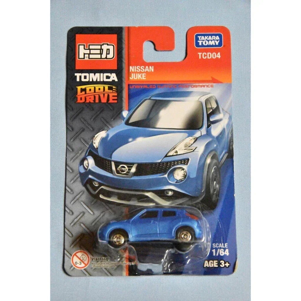 Nissan Juke Tomica Cool Drive TAKARA TOMY Model Car 1/64 Scale (Blue) - Jaiman Toys
