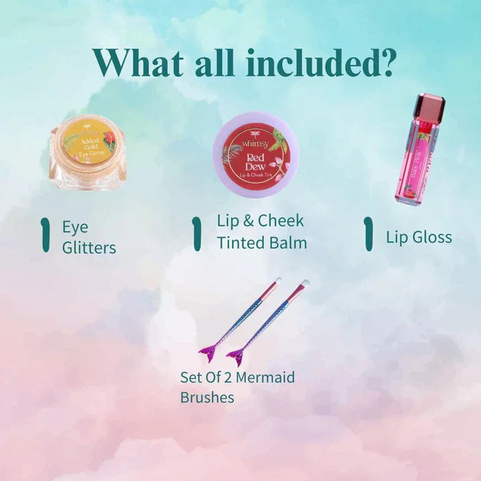 Whimsy Glitters Pouch Beauty Kit - Pack of 5 - Jaiman Toys