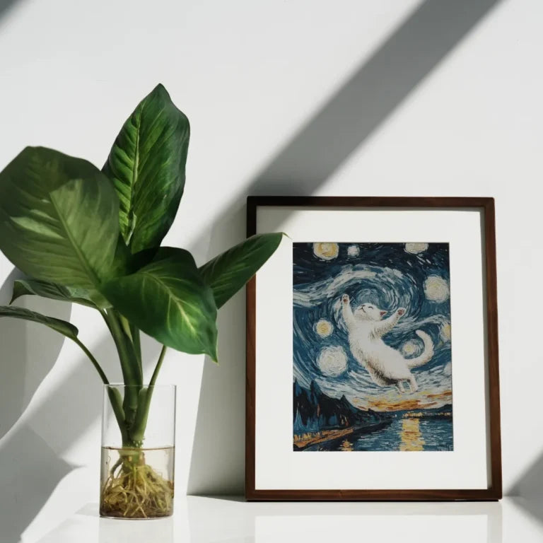 KoKonna 13.3″ AI E-Ink Art Frame | E Ink Spectra 6 Full-Color Display, 1200×1600 Resolution, Wireless AI Art & Photo Frame, Glare-Free Paper-Like Display, App & Voice Control, Long Battery Life