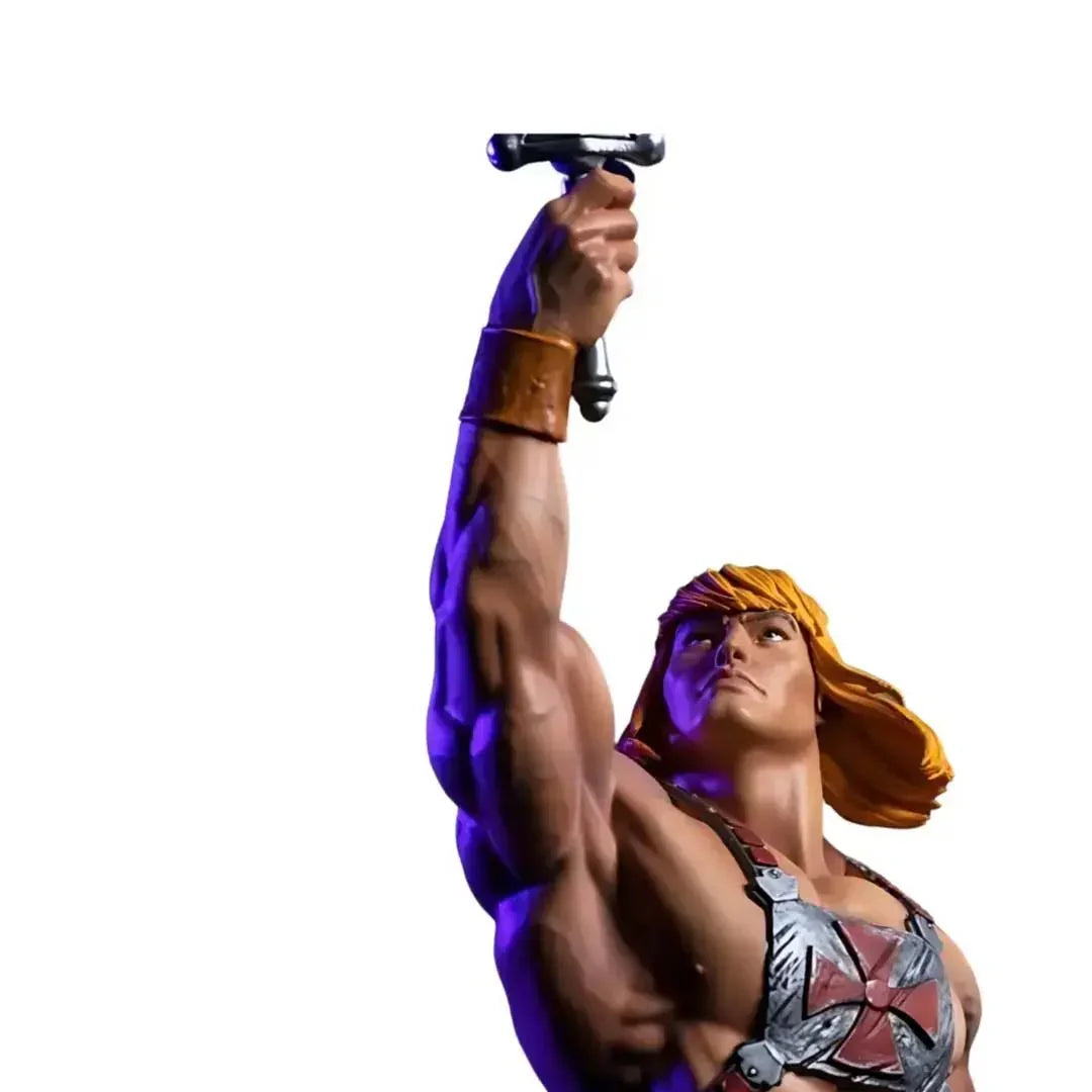 Iron Studios! Collectible Showpiece Staute He-Man Deluxe - Masters of the Universe - Art Scale 1/10 - Jaiman Toys