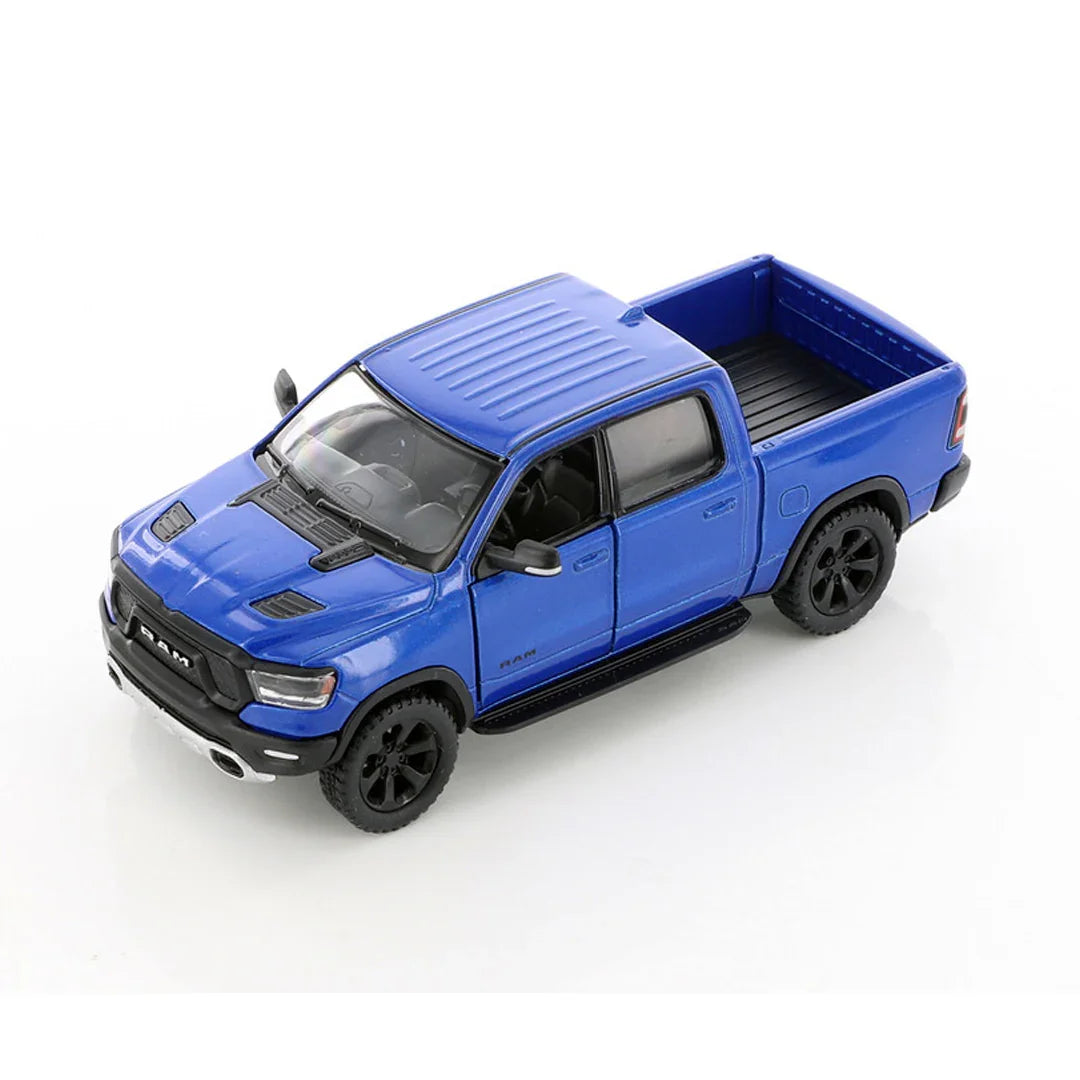 KiNSMART KT5413W 2019 Dodge Ram Pick Up Truck, Black – 1:46 Scale Die-Cast Model Toy Car - Blue - Jaiman Toys