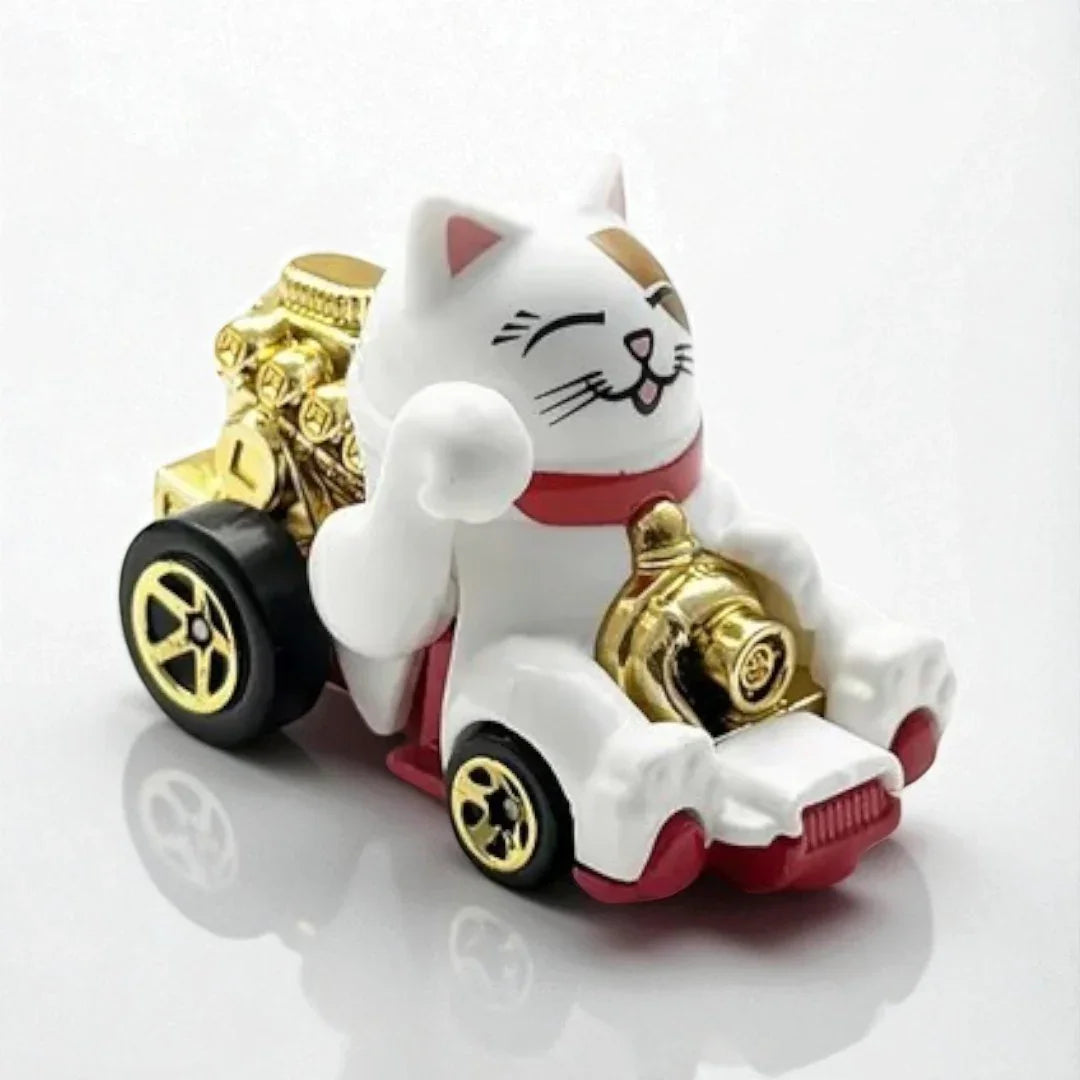 Hot Wheels Case N Feline Lucky - Celebration Racers Diecast Car - HYW52 - Jaiman Toys