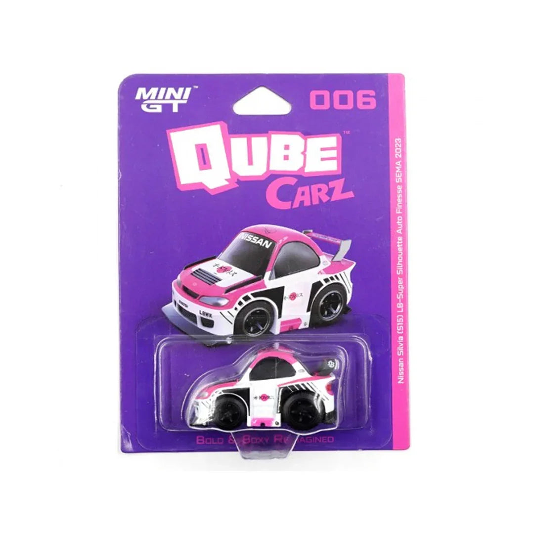 Mini GT Qube Carz Nissan LB-Super Silhouette S15 SILVIA – Auto Finesse SEMA 2023 Blister Pack