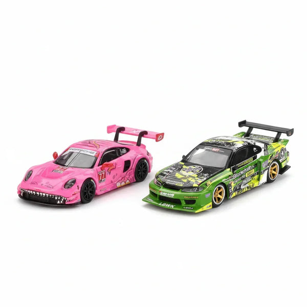 Kyushu Seino 15th Anniversary ミニカー ミニカーショップ ケンボックス INNOモデル☆IN64-S15TST-GOLD☆日産