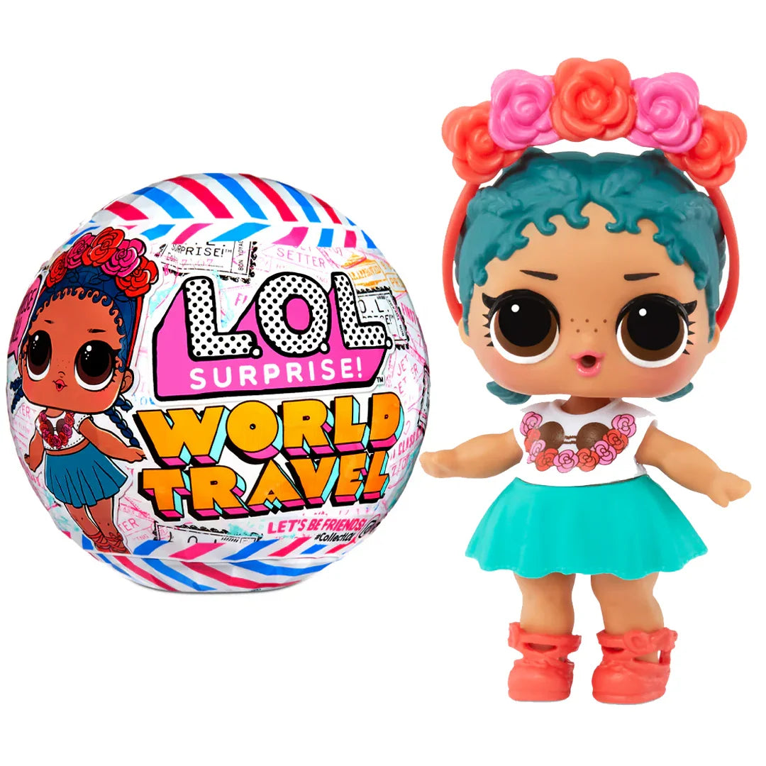 Surprise! OMG World Travel Toys, Trendy Doll with Surprises to UNbox Including a Secret Message, Fashions, Accessories, More in Sidekick