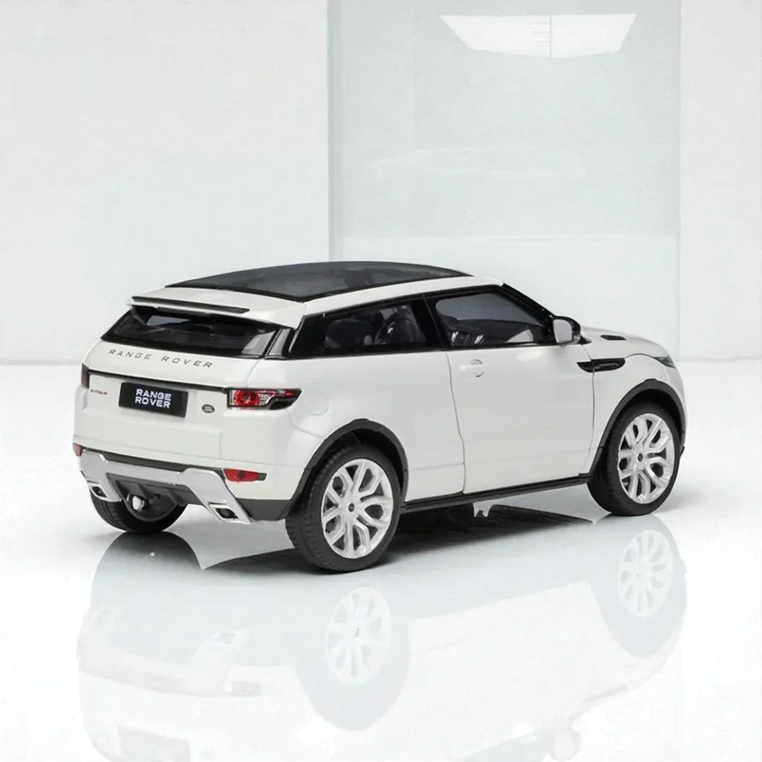 WELLY 1:24 Land Rover Range Rover Evoque SUV Die-Cast Car Model - White (24021) - Jaiman Toys