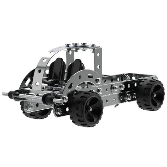 Zephyr Mechanix Steel Mega 202-Piece Metal Construction Kit – 21 Models, STEAM Engineering Toy, Ages 7+
