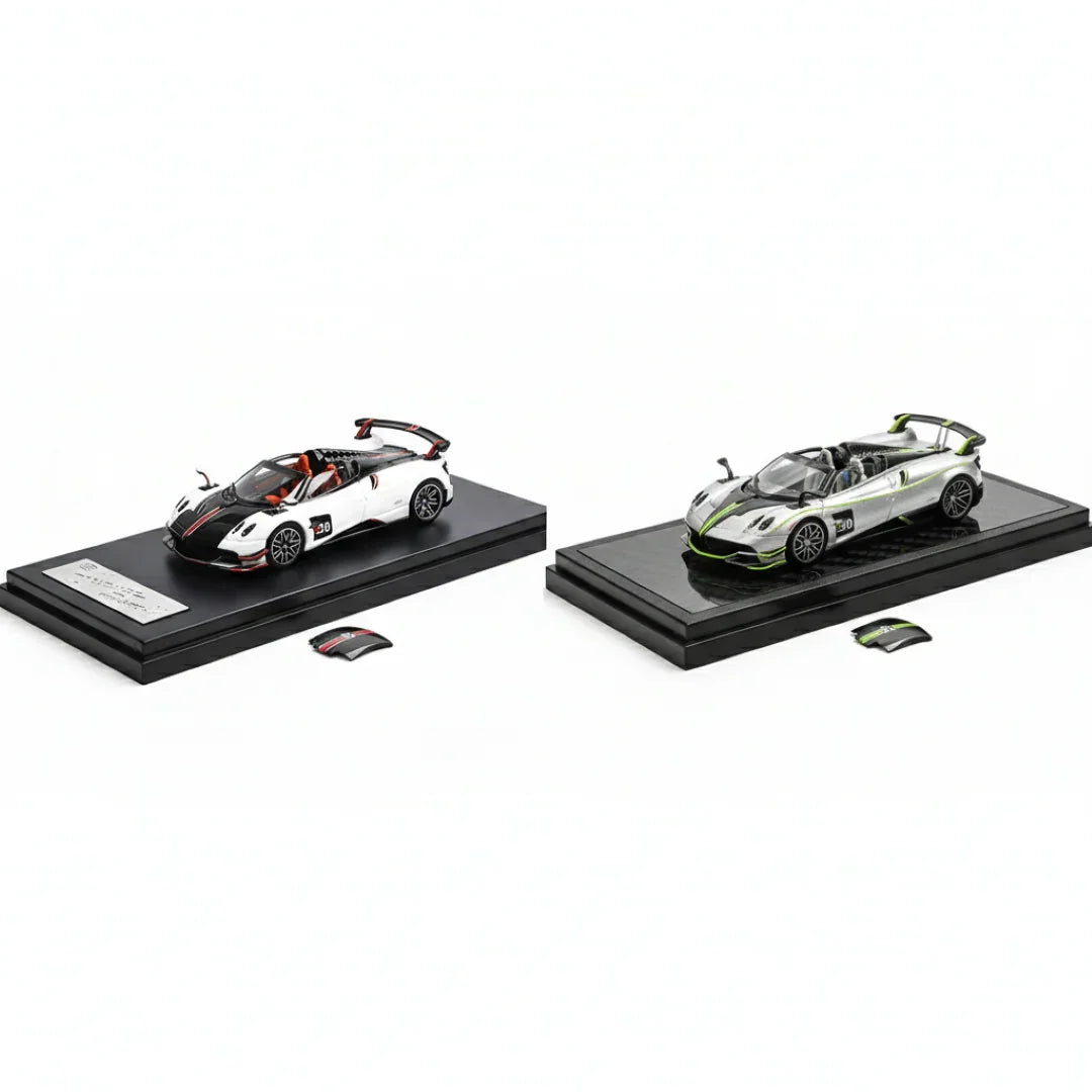 LCD Models 1:64 Pagani Huayra Roadster BC #20 (2024) Die-Cast Supercar – Premium Display Model | 2 Variants