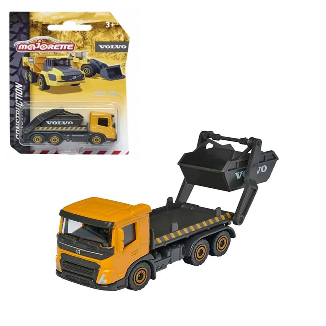 Majorette Volvo Construction Series β Single Pack Die-Cast Vehicle Playset - Jaiman Toys