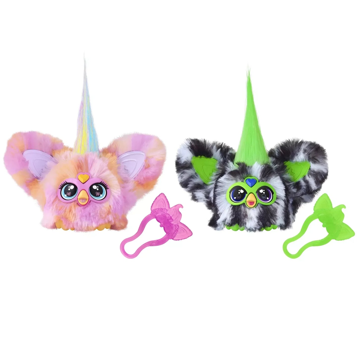 "Furby Furblets May-may and Greenie - Meanie : Interactive Plush & Pet Toy Magic!" - Jaiman Toys
