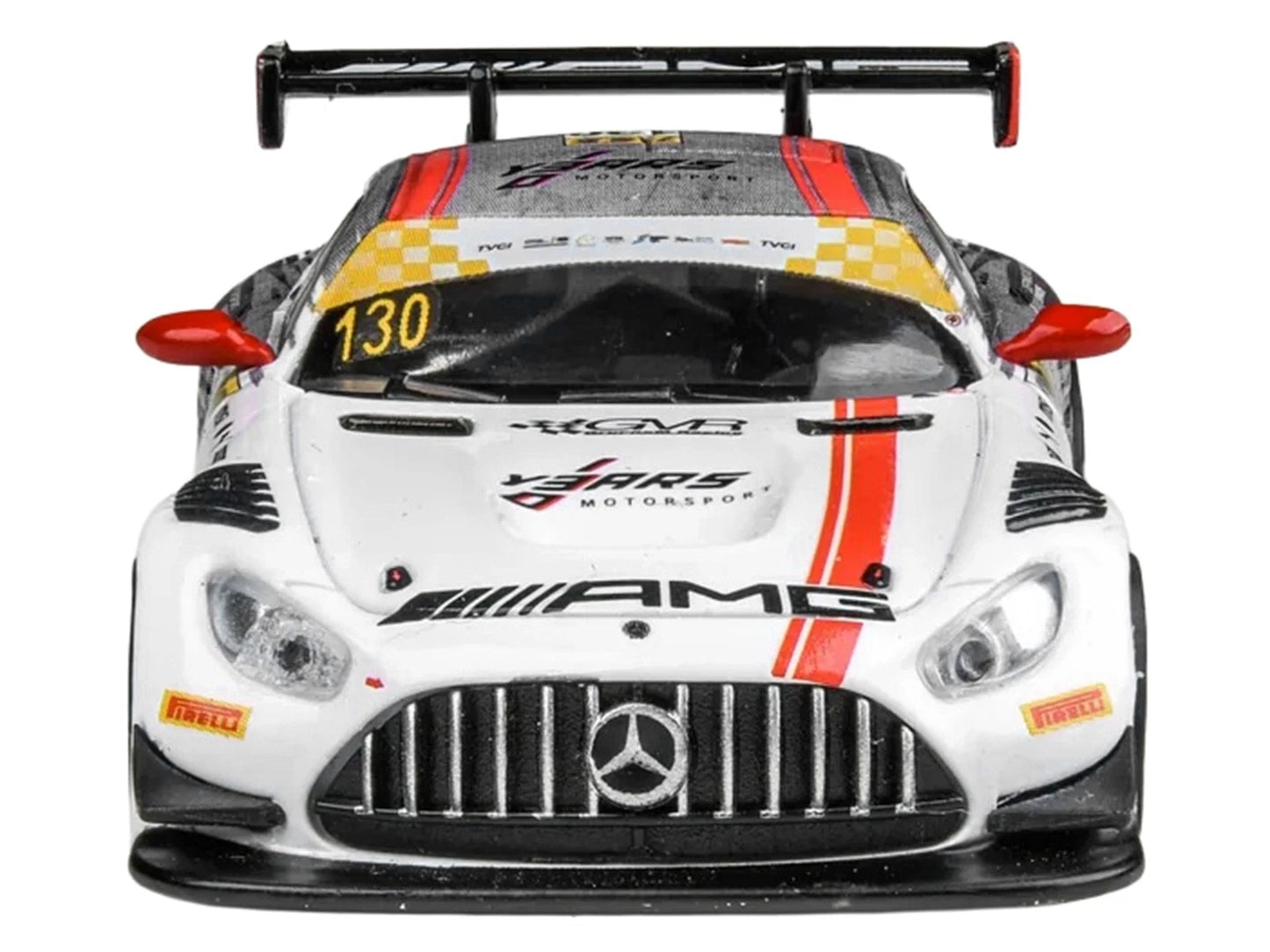 PARA64 1:64 Mercedes-AMG GT3 #130 GruppeM Racing – Maro Engel Winner Macau GT Cup FIA GT World Cup 2024 Diecast Model Car