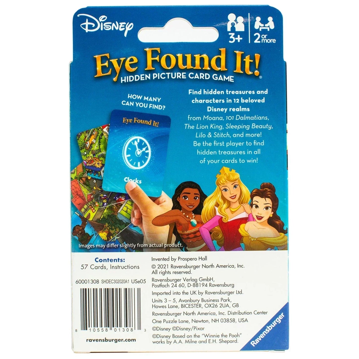 World of Disney Eye Found It Card Game β Fun Hidden Picture Game for Kids & Families - Jaiman Toys